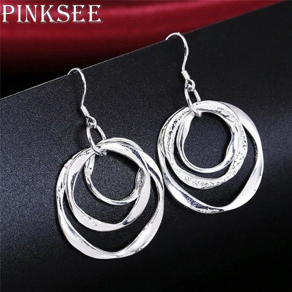 pinksee classic vintage multi circle pendant earrings women girls simple fashion geometric metallic drop jewelry pendientes, Silver
pinksee classic vintage multi circle pendant earrings women girls simple fashion geometric metallic drop jewelry pendientes, Silver