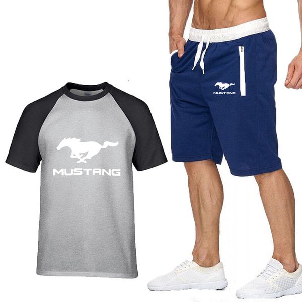 new 2020 summer men's short sleeve for mustang car logocasual o-neck mens cottont-shirt pants suit 2pcs
new 2020 summer men's short sleeve for mustang car logocasual o-neck mens cottont-shirt pants suit 2pcs