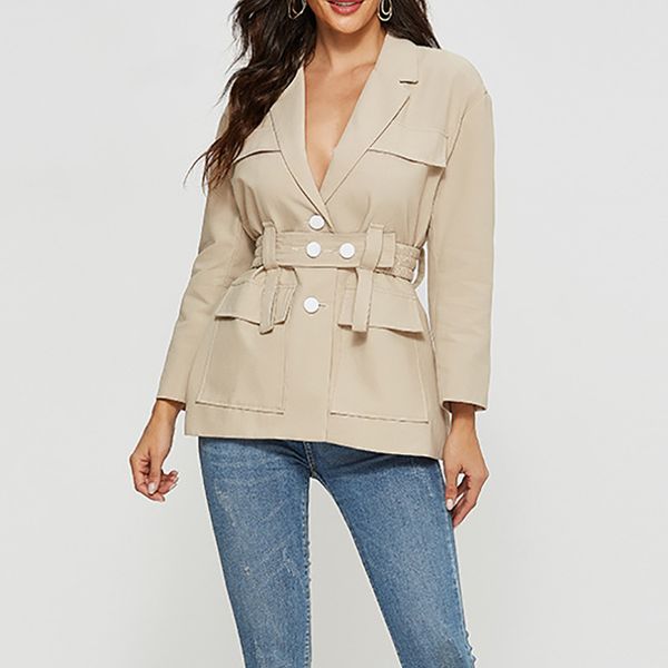 seebeautiful new fashion 2020 spring summer shirt type lapel long sleeve single breasted waist seal belt loose dress women w295, White;black
seebeautiful new fashion 2020 spring summer shirt type lapel long sleeve single breasted waist seal belt loose dress women w295, White;black