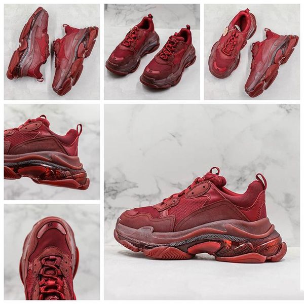 2019 luxe triple s paris wine red pebble casual shoes clunky shoes triple-s low mens woman casual designer shoes, Black
2019 luxe triple s paris wine red pebble casual shoes clunky shoes triple-s low mens woman casual designer shoes, Black