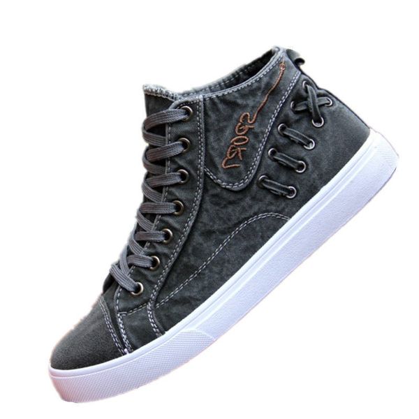 men's shoes explosion models spring men's canvas shoes students high-korean version of the trend cloth breathable deod, Black
men's shoes explosion models spring men's canvas shoes students high-korean version of the trend cloth breathable deod, Black