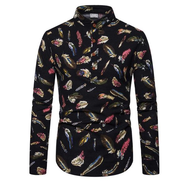 nation wind shivering man leisure time will code length sleeve shirt multicolor self-cultivation shirt, White;black
nation wind shivering man leisure time will code length sleeve shirt multicolor self-cultivation shirt, White;black