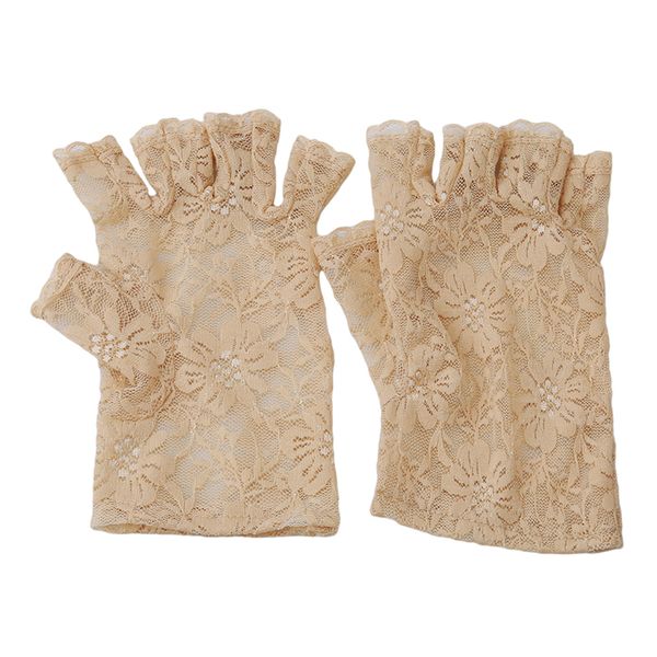 womens dressy lace gloves sunscreen short gloves fingerless lace driving gloves spring and summer mittens accessories, Blue;gray
womens dressy lace gloves sunscreen short gloves fingerless lace driving gloves spring and summer mittens accessories, Blue;gray