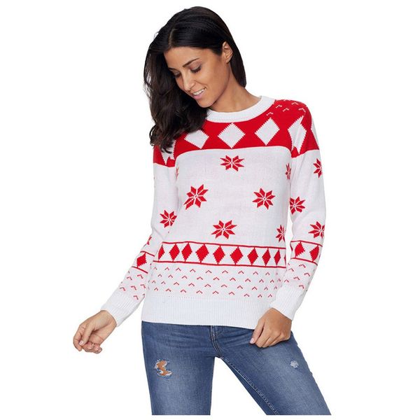 truien dames women christmas large size o-neck long sleeve pullover snowflake sweater 2019 new arrival pull femme nouveaute 2019, White;black
truien dames women christmas large size o-neck long sleeve pullover snowflake sweater 2019 new arrival pull femme nouveaute 2019, White;black