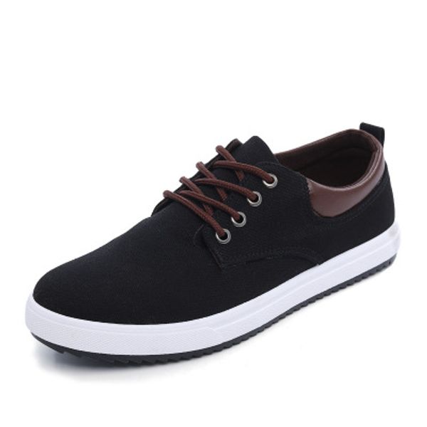 2019 new men's casual shoes cotton spring autumn lace-up shoes men low style youth ankle fashion, Black
2019 new men's casual shoes cotton spring autumn lace-up shoes men low style youth ankle fashion, Black