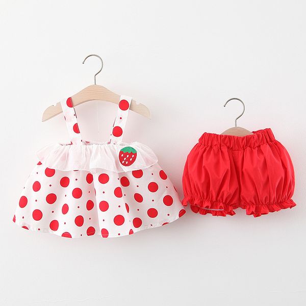 summer new girl suspender dress shorts two-piece suit baby clothing 123 years old children's clothing, Red;yellow
summer new girl suspender dress shorts two-piece suit baby clothing 123 years old children's clothing, Red;yellow