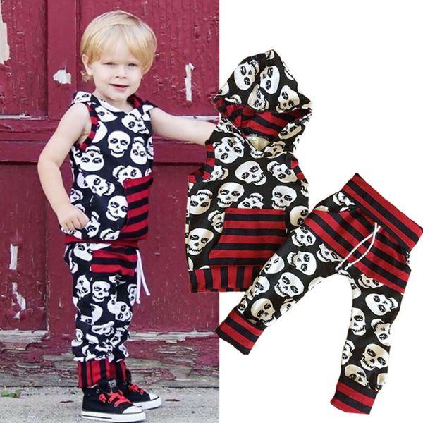 kids baby boy clothes set 2019 toddler halloween summer sleeveless striped hooded pullover pants 2pcs outfits clothing, White
kids baby boy clothes set 2019 toddler halloween summer sleeveless striped hooded pullover pants 2pcs outfits clothing, White