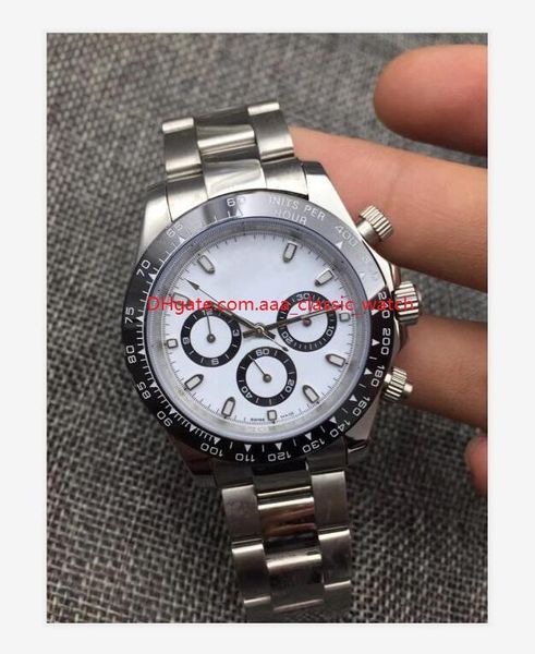 watch 40mm 116500 116506 116520 116509 stainless no chronograph mechanical automatic mens watches 5 color, Slivery;brown
watch 40mm 116500 116506 116520 116509 stainless no chronograph mechanical automatic mens watches 5 color, Slivery;brown