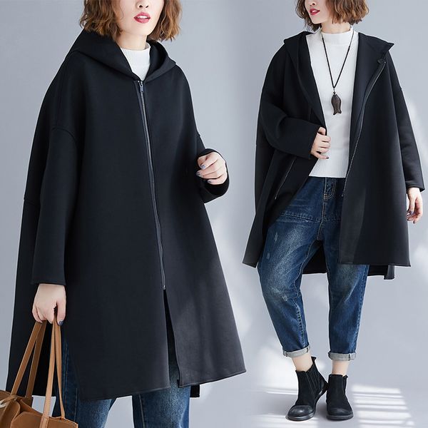 plus size women sweatshirts hoodies pullovers female autumn winter big size loose casual thick coat women clothes, Black
plus size women sweatshirts hoodies pullovers female autumn winter big size loose casual thick coat women clothes, Black