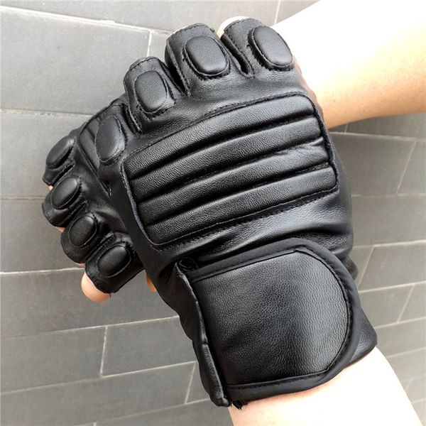 men' tactical gloves outdoor sports half finger military anti-slip leather punk gloves motorcycle driving mitten #t10, Blue;gray
men' tactical gloves outdoor sports half finger military anti-slip leather punk gloves motorcycle driving mitten #t10, Blue;gray