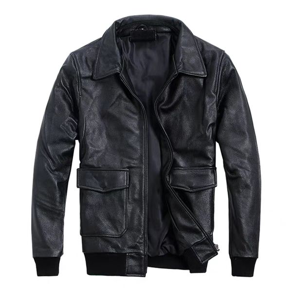 classical spring men's genuine leather jacket for men real sheepskin jaqueta de couro masculina men pure leather coat m-4xl 2019, Black
classical spring men's genuine leather jacket for men real sheepskin jaqueta de couro masculina men pure leather coat m-4xl 2019, Black