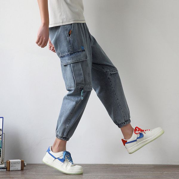 2020 men denim jeans spring autumn men's casual cotton stretch jeans pants men's brand fashion wear streetwear hip hop pants, Black
2020 men denim jeans spring autumn men's casual cotton stretch jeans pants men's brand fashion wear streetwear hip hop pants, Black