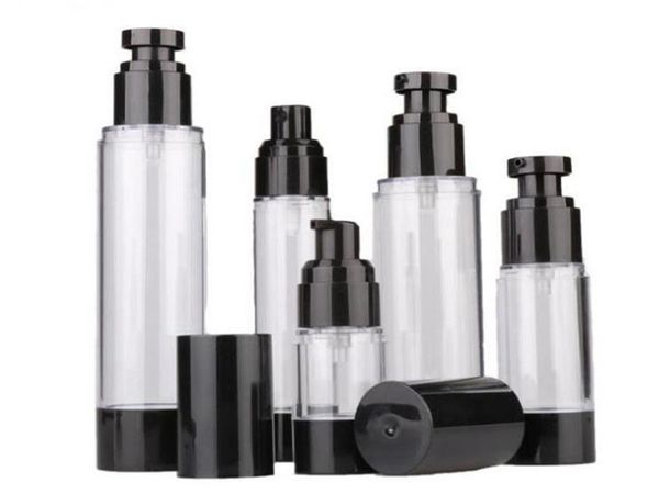 15ml 30ml 50ml 80ml 100ml 120ml empty black airless pump dispenser bottle refillable lotion cream vacuum spray bottle atomizer
15ml 30ml 50ml 80ml 100ml 120ml empty black airless pump dispenser bottle refillable lotion cream vacuum spray bottle atomizer