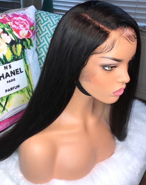 brazilian silky straight lace front human hair wigs for black woman 180 density glueless full lace wigs with baby hair natural hairline
brazilian silky straight lace front human hair wigs for black woman 180 density glueless full lace wigs with baby hair natural hairline