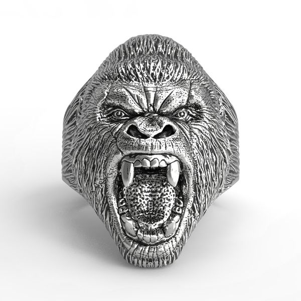 daigou wholesale stainless steel gorilla ring personality exaggerated domineering ring accessories for men, Golden;silver
daigou wholesale stainless steel gorilla ring personality exaggerated domineering ring accessories for men, Golden;silver