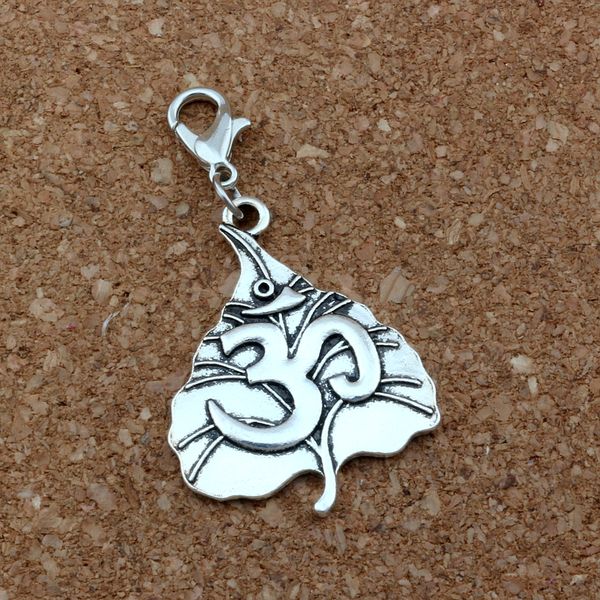 30pcs/lots antique silver tree leaf om yoga sign charms with lobster clasp fit charm bracelet diy jewelry 24.8x46mm a-383b, Bronze;silver
30pcs/lots antique silver tree leaf om yoga sign charms with lobster clasp fit charm bracelet diy jewelry 24.8x46mm a-383b, Bronze;silver