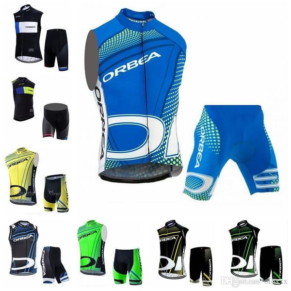 2020 orbea team custom made cycling sleeveless jersey vest shorts sets men summer comfortable quick dry outdoor sports jersey sets s81713, Black;blue
2020 orbea team custom made cycling sleeveless jersey vest shorts sets men summer comfortable quick dry outdoor sports jersey sets s81713, Black;blue