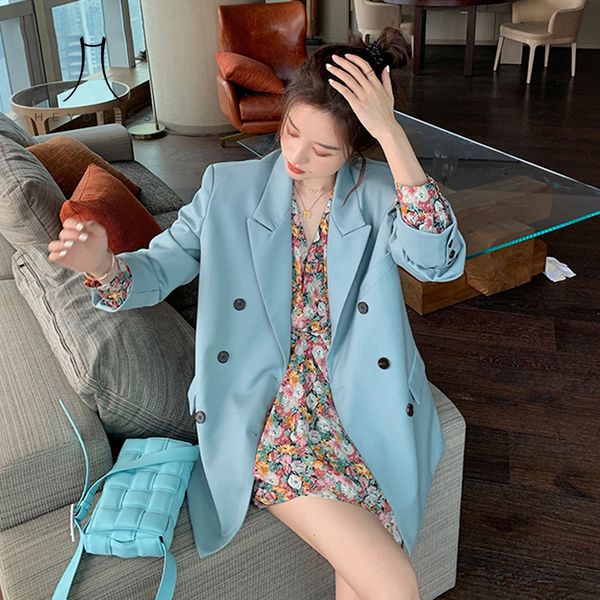 women's suits & blazers heydress women spring double breasted vintage notched female fashion jackets casual street office lady pockets, White;black
women's suits & blazers heydress women spring double breasted vintage notched female fashion jackets casual street office lady pockets, White;black
