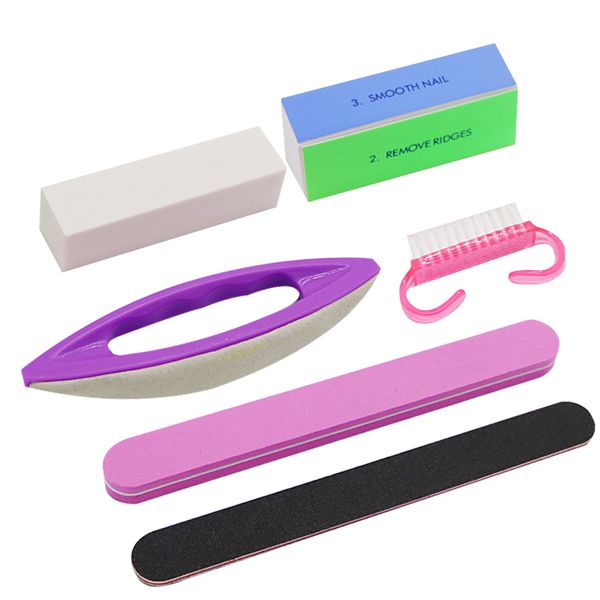 6pcs/set nail art files block buffing grit sand uv gel polish dust brush cleaning buffer sponge acrylic manicure pedicure tools
6pcs/set nail art files block buffing grit sand uv gel polish dust brush cleaning buffer sponge acrylic manicure pedicure tools
