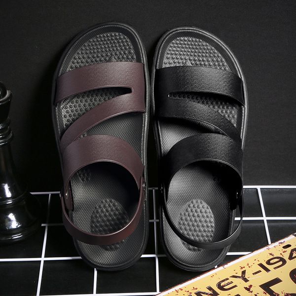 men's sandals house outdoor pu leather breathable sandal light men roman beach sandals bohemia footwear flip flops slippers, Black
men's sandals house outdoor pu leather breathable sandal light men roman beach sandals bohemia footwear flip flops slippers, Black
