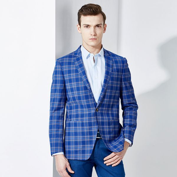 blazer men 2020 autumn winter blue plaid casual father day boyfriend husband gift england style suits jackets wedding groom wear, White;black
blazer men 2020 autumn winter blue plaid casual father day boyfriend husband gift england style suits jackets wedding groom wear, White;black