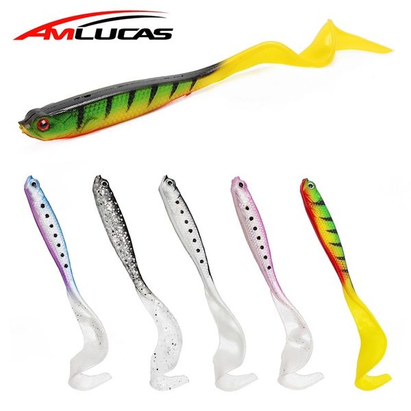 amlucas 4pcs 11.5cm 6g soft worm bait flexible curly tail silicone bait belly chest opened fish swimbait fishing lure ww133
amlucas 4pcs 11.5cm 6g soft worm bait flexible curly tail silicone bait belly chest opened fish swimbait fishing lure ww133