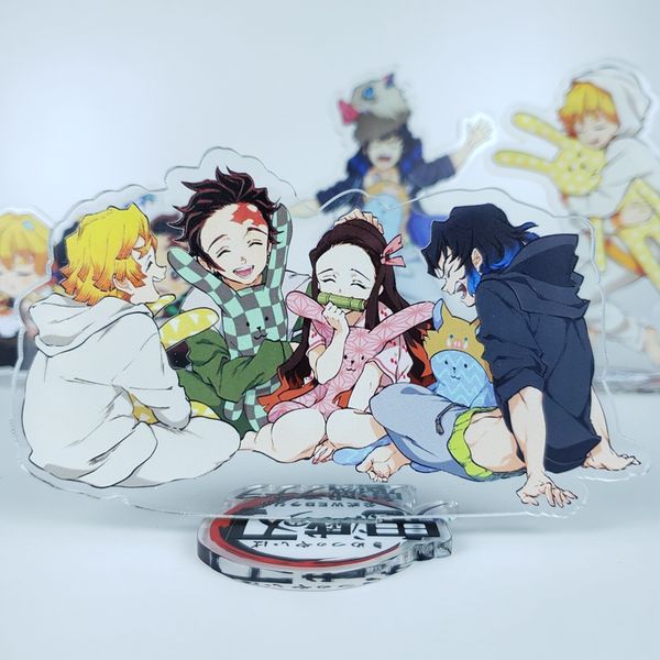 anime demon slayer kimetsu no yaiba inosuke zenitsu nezuko tanjirou cosplay double-faced stand figure acrylic model plate toy, Silver
anime demon slayer kimetsu no yaiba inosuke zenitsu nezuko tanjirou cosplay double-faced stand figure acrylic model plate toy, Silver