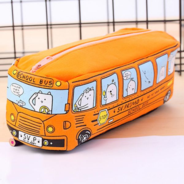 new animal school bus stationery canvas pencil case office school stationery storage pouch drop shipping
new animal school bus stationery canvas pencil case office school stationery storage pouch drop shipping