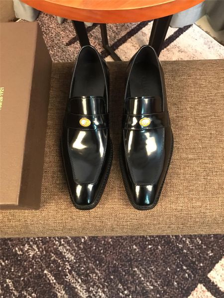 men shoes spring summer formal leather business casual shoes men dress office shoes male breathable oxfords, Black
men shoes spring summer formal leather business casual shoes men dress office shoes male breathable oxfords, Black
