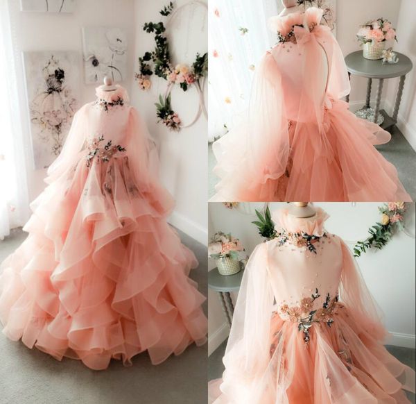 2020 pearls flower girl dresses high collar lace tiered skirts boho first communion dress for little girl a-line kids birthday party gowns, White;blue
2020 pearls flower girl dresses high collar lace tiered skirts boho first communion dress for little girl a-line kids birthday party gowns, White;blue