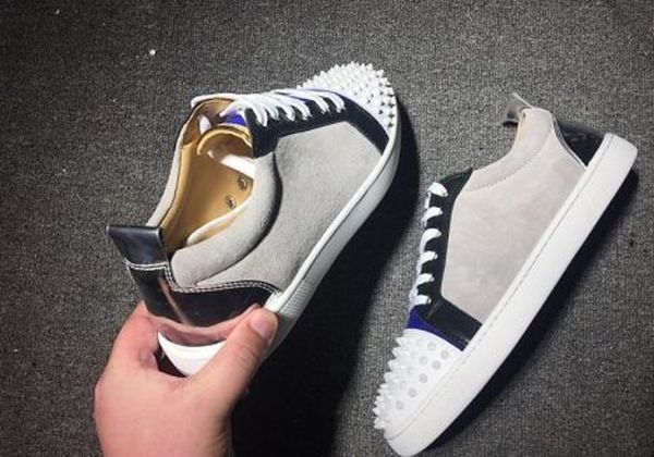 2020 red bottom colorful designer loafers dress shoes spike low cut party dress shoes red bottom sneaker luxury party genuine leather shoes, Black
2020 red bottom colorful designer loafers dress shoes spike low cut party dress shoes red bottom sneaker luxury party genuine leather shoes, Black