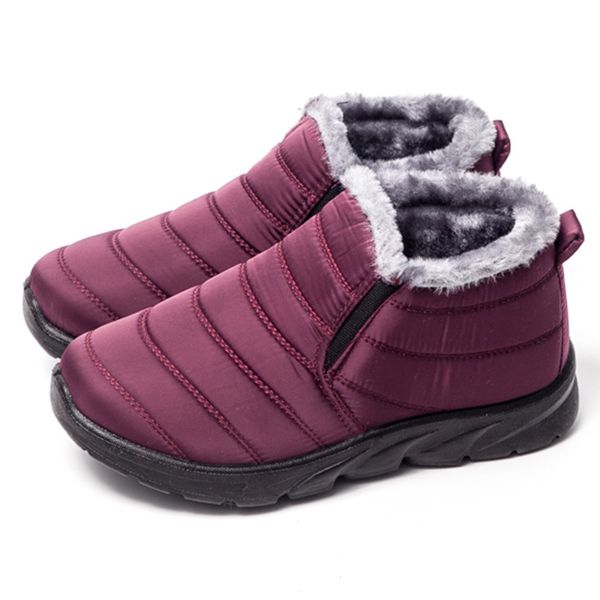 size36-41 waterproof women winter shoes couple snow boots warm fur inside antiskid bottom keep warm mother casual boots, Black
size36-41 waterproof women winter shoes couple snow boots warm fur inside antiskid bottom keep warm mother casual boots, Black
