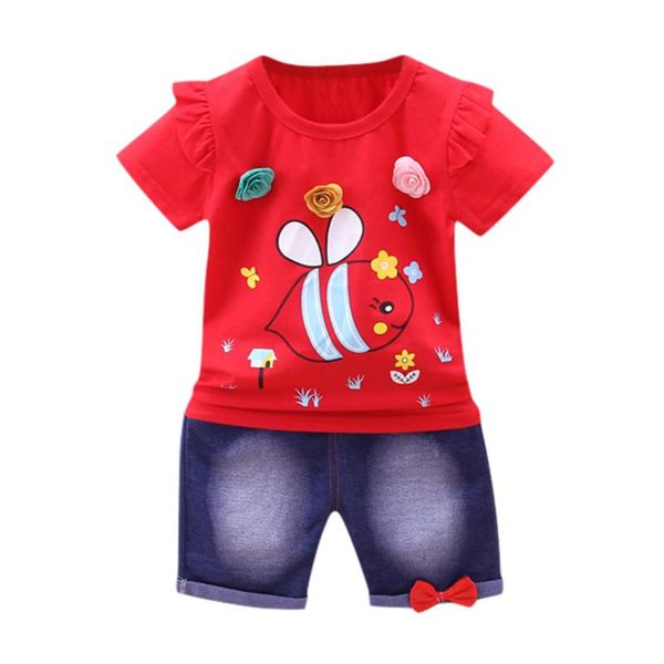 kancoold children flying sleeve frilled rose cartoon flying fish petal mailbox pattern short sleeve + denim bow shorts set, White
kancoold children flying sleeve frilled rose cartoon flying fish petal mailbox pattern short sleeve + denim bow shorts set, White
