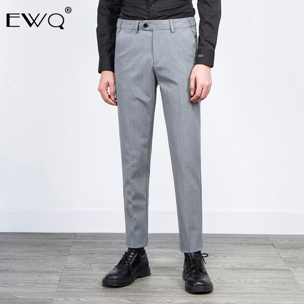 ewq / casual men's suit pants 2019 autumn fashion new trousers self-cultivation solid color slim trousers with pockets 9y0069, White;black
ewq / casual men's suit pants 2019 autumn fashion new trousers self-cultivation solid color slim trousers with pockets 9y0069, White;black