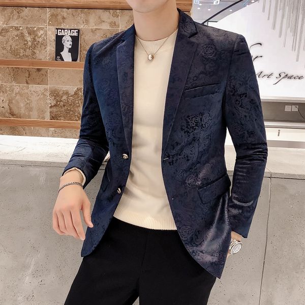 elegent business men blazer slim fit casual party banquet jacket double buttons fashion groom wedding suit singer show coat, White;black
elegent business men blazer slim fit casual party banquet jacket double buttons fashion groom wedding suit singer show coat, White;black