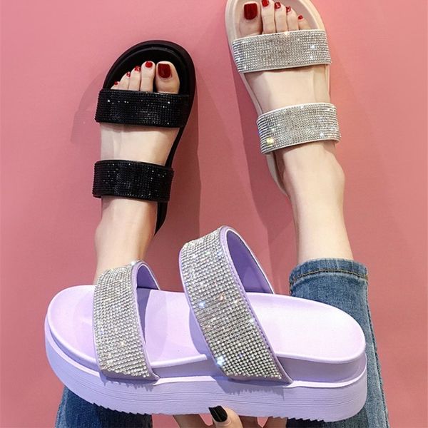 eoeodoit лето тапочки плоская платформа сандалии лифт обувь женщин мода rhinestone bling обувь праздник драги слайды, Black
eoeodoit лето тапочки плоская платформа сандалии лифт обувь женщин мода rhinestone bling обувь праздник драги слайды, Black