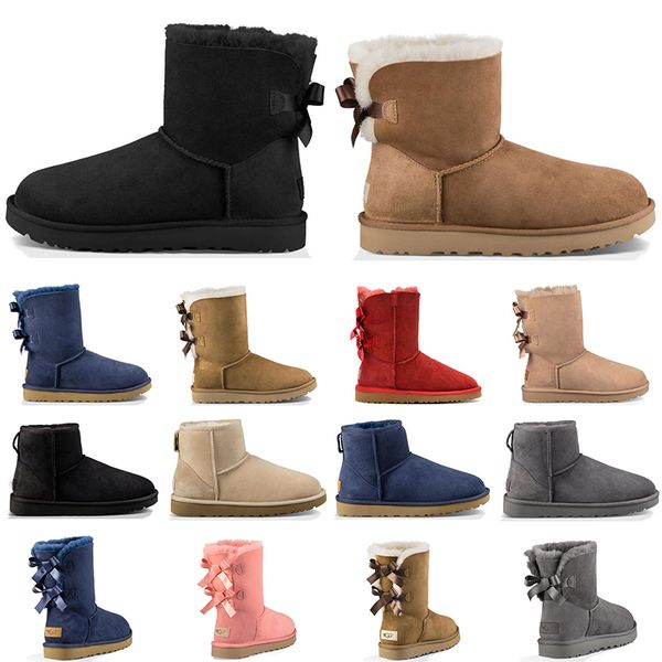 luxury designer australia women winter snow boots classic ankle kneel shoes short bow fur boot black chestnut fashion size 36-41
luxury designer australia women winter snow boots classic ankle kneel shoes short bow fur boot black chestnut fashion size 36-41