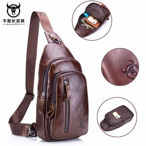 bullcaptain 100 vintage genuine leather crossbody bags men chest bag pack casual shoulder messenger bag for short trip sling
bullcaptain 100 vintage genuine leather crossbody bags men chest bag pack casual shoulder messenger bag for short trip sling