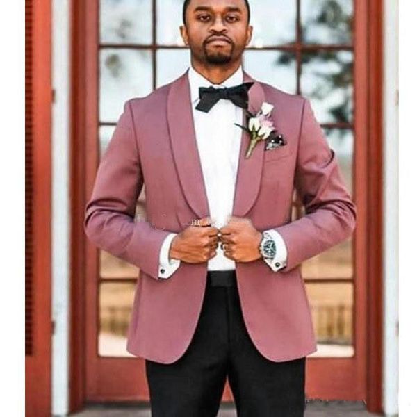 dusty pink one button groom tuxedos shawl lapel groomsmen mens suits wedding prom dinner blazer(jacket+pants), Black;gray
dusty pink one button groom tuxedos shawl lapel groomsmen mens suits wedding prom dinner blazer(jacket+pants), Black;gray