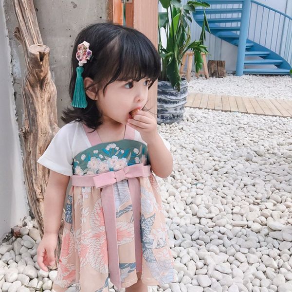 2020 girls' summer short sleeve print dress hanfu toddler baby girls summer short sleeve print princess dress clothes new, Red;yellow
2020 girls' summer short sleeve print dress hanfu toddler baby girls summer short sleeve print princess dress clothes new, Red;yellow