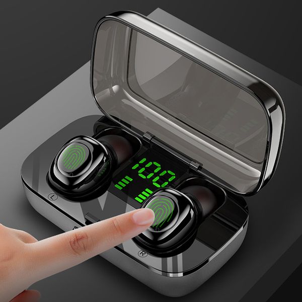 xg23 tws bluetooth earphone headset wireless stereo mini twins in-ear headset compact factory new product with charger box led display
xg23 tws bluetooth earphone headset wireless stereo mini twins in-ear headset compact factory new product with charger box led display