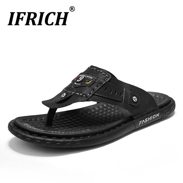 2020 men casual beach shoes men flip flops massage brown black man leather slippers summer slippers 
2020 men casual beach shoes men flip flops massage brown black man leather slippers summer slippers