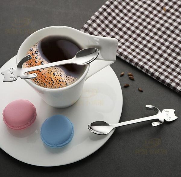 100pcs stainless steel coffee & tea spoon mini cat long handle creative spoon drinking tools kitchen gadget flatware tableware spoons
100pcs stainless steel coffee & tea spoon mini cat long handle creative spoon drinking tools kitchen gadget flatware tableware spoons