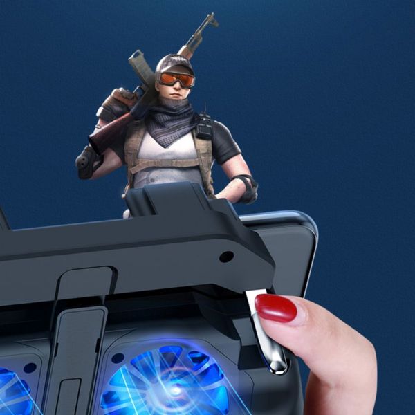 mobile game controller for pubg 16 s/ s cellphone gamepad with 2 cooling fans
mobile game controller for pubg 16 s/ s cellphone gamepad with 2 cooling fans