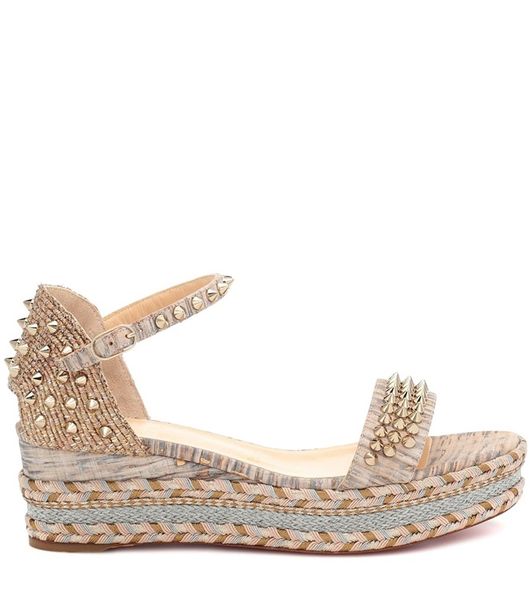 glamorous red bottom sandals madcarina 60mm flatform espadrilles woven braid ankle strap sandalias mujer summer spikes famous party dress, Black
glamorous red bottom sandals madcarina 60mm flatform espadrilles woven braid ankle strap sandalias mujer summer spikes famous party dress, Black