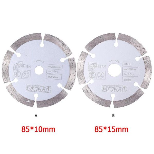 85mm circular saw blade professional round diamond wheel discs for woodworking metal plastic cutting electric tool fittings
85mm circular saw blade professional round diamond wheel discs for woodworking metal plastic cutting electric tool fittings