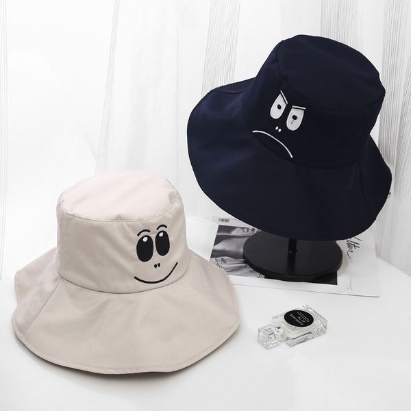 cotton expression bucket hat fisherman hat outdoor travel sun cap hats for women 58, Blue;gray
cotton expression bucket hat fisherman hat outdoor travel sun cap hats for women 58, Blue;gray