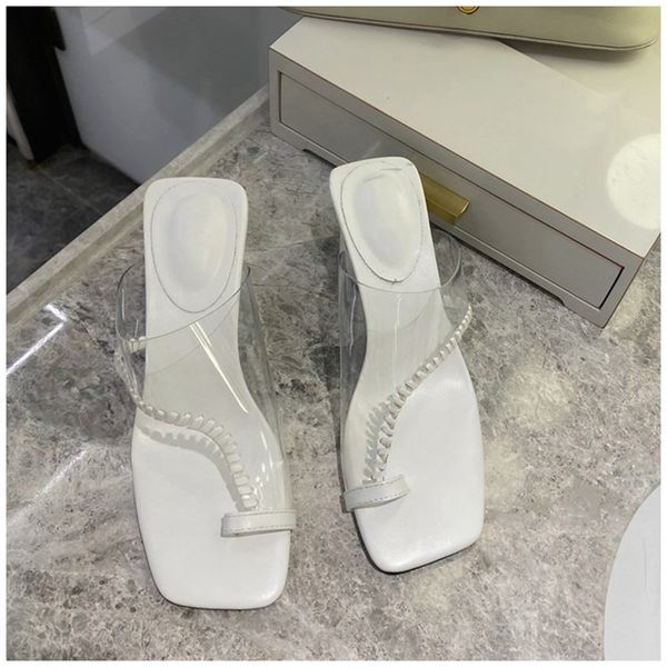 slippers 2021 ladies transparent pvc summer slides shoes med heel flip flops female beach slipper, Black
slippers 2021 ladies transparent pvc summer slides shoes med heel flip flops female beach slipper, Black