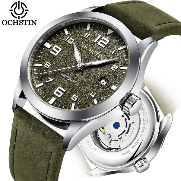 2019 brand ochstin automatic watch men waterproof date sport men leather mechanical wrist watch male clock fashion relogio, Slivery;brown
2019 brand ochstin automatic watch men waterproof date sport men leather mechanical wrist watch male clock fashion relogio, Slivery;brown