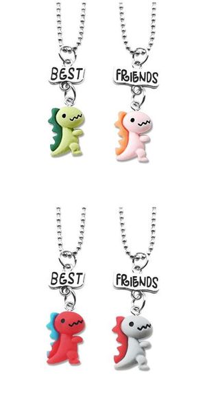 fashion 1set(2pcs) cartoon dinosaur pendant friends necklace bff chain necklace children girl jewelry gift, Silver
fashion 1set(2pcs) cartoon dinosaur pendant friends necklace bff chain necklace children girl jewelry gift, Silver